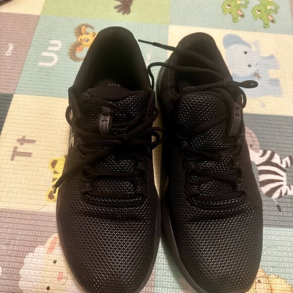 Under Armour Charged Assert 10 Men’s Running Shoes — Black/Gray Athletic Sneaker - Picture 2 of 2